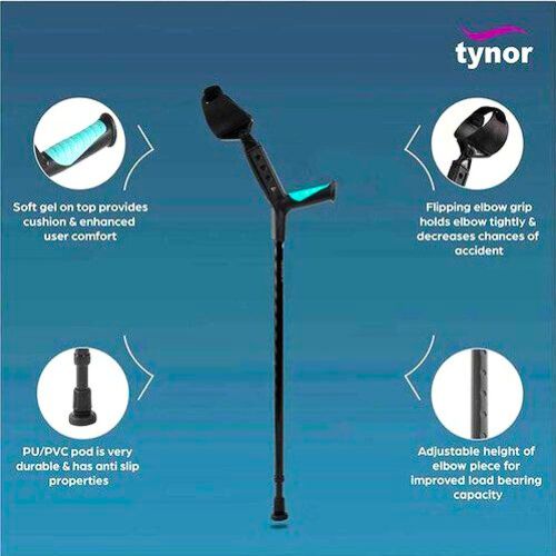 Discover the Adjustable Elbow Crutch for Ultimate Support