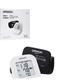 Alternative view of Omron Silver Blood Pressure Monitor Blood Pressure Machine