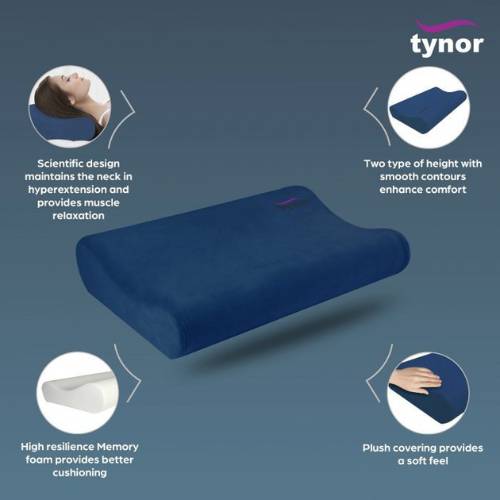 Tynor Contoured Cervical Pillow: Relief for Neck Pain - Image 3
