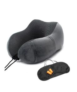 Best travel neck pillow with Eye Masks + Ear buds