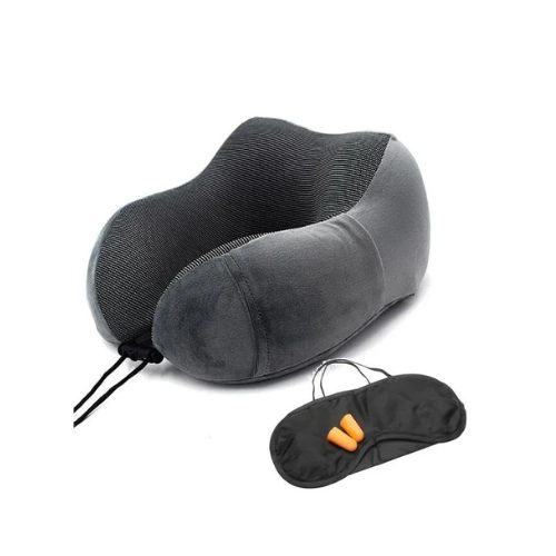 Best travel neck pillow with Eye Masks + Ear buds